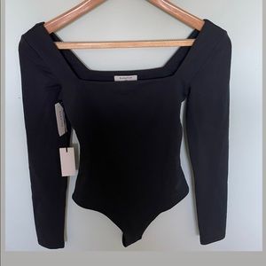 Babaton square neck bodysuit